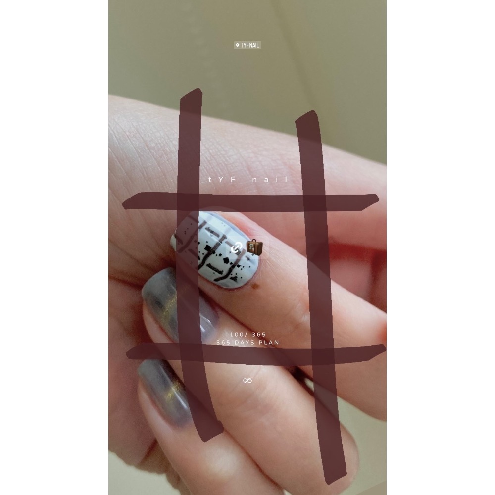 100/ 365 DAYS PLAN 穿戴甲 - tYF nail-細節圖3