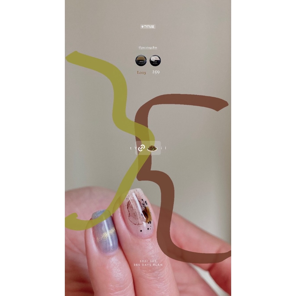 102/ 365 DAYS PLAN 穿戴甲 - tYF nail-細節圖2