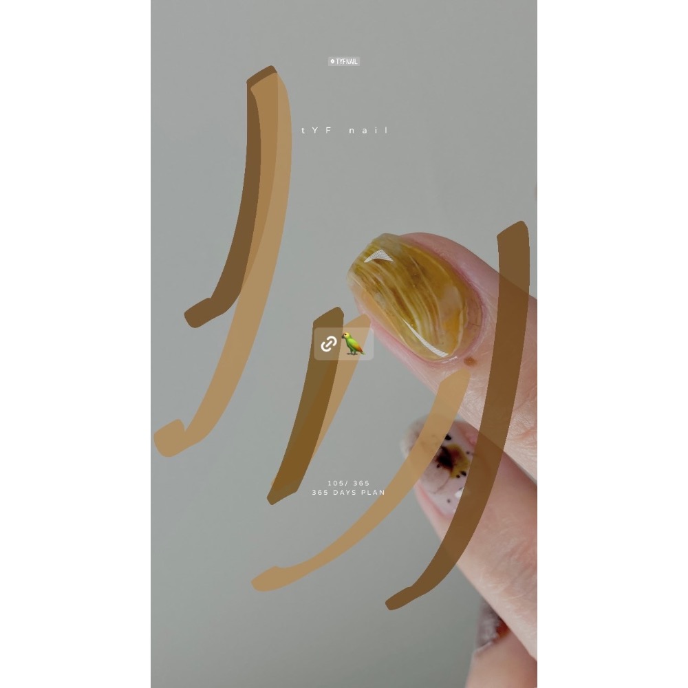 105/ 365 DAYS PLAN 穿戴甲 - tYF nail-細節圖3