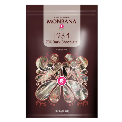 【好市多代購#限時特價】Monbana 1934 70%迦納黑巧克力條 640公克~5/5