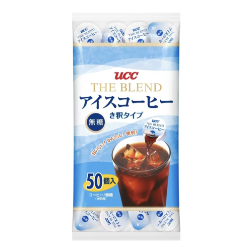 【好市多代購】UCC The Blend 無糖濃縮冷萃咖啡球 17.4毫升 X 50入