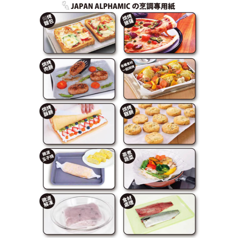 【好市多代購#限時特價】Alphamic 食物烹調專用紙 30公分 X 50公尺 X 2入~04/12-細節圖2