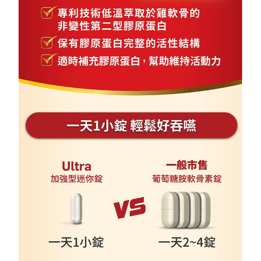 【好市多代購#限時特價】益節 加強型迷你錠 60錠 Schiff Move Free UC-II~09/27-細節圖4