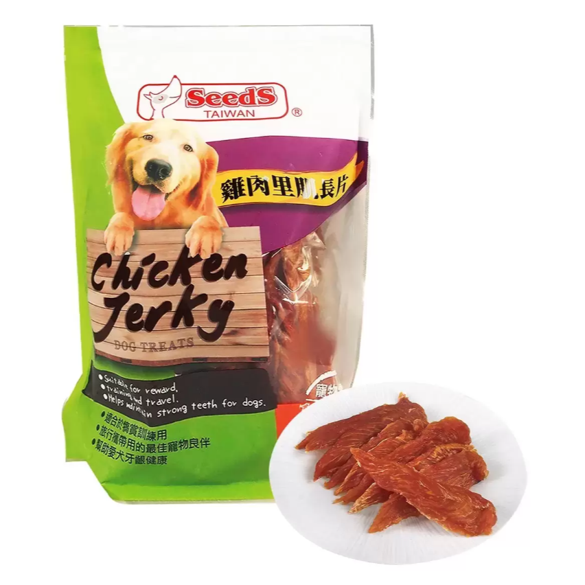 【好市多代購】Seeds 惜時 雞肉里肌長片愛犬零食 1公斤-細節圖2