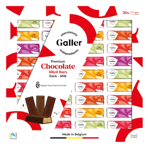 【好市多代購】Galler 36條迷你棒巧克力禮盒 432公克