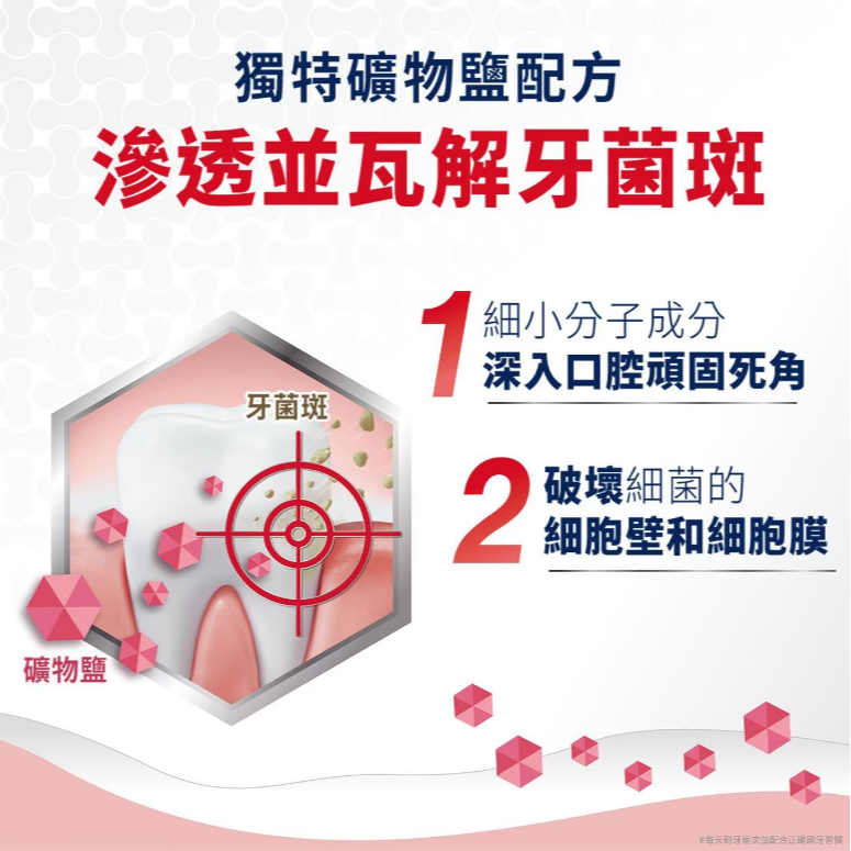 【好市多代購#限時特價】牙周適 牙齦護理牙膏 潔淨清新 120公克 X 4入~04/12-細節圖3