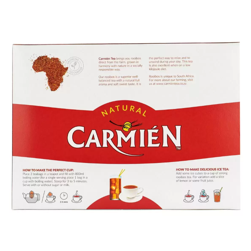 【好市多代購】Carmien 南非博士茶 2.5公克 X 160入-細節圖2