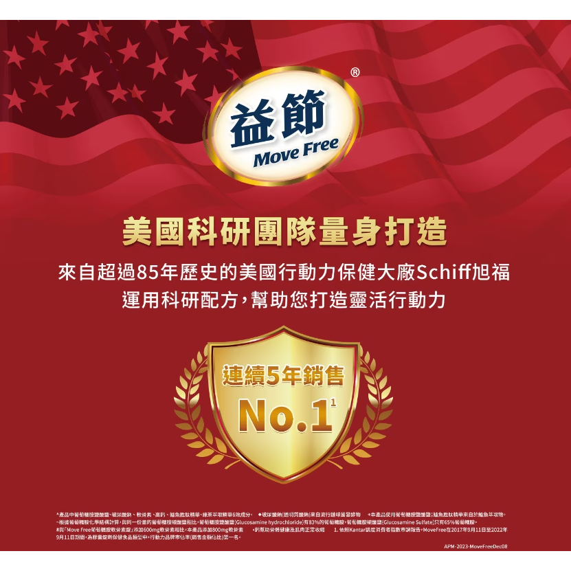 【好市多代購】益節 葡萄糖胺六合一精華飲 25毫升 X 30包 Move Free-細節圖8