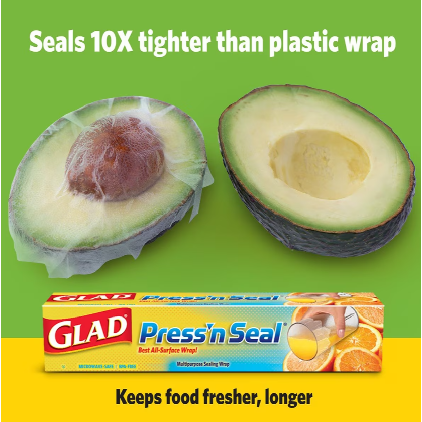 【好市多代購】Glad Press’n Seal 強力保鮮膜 3入-細節圖4