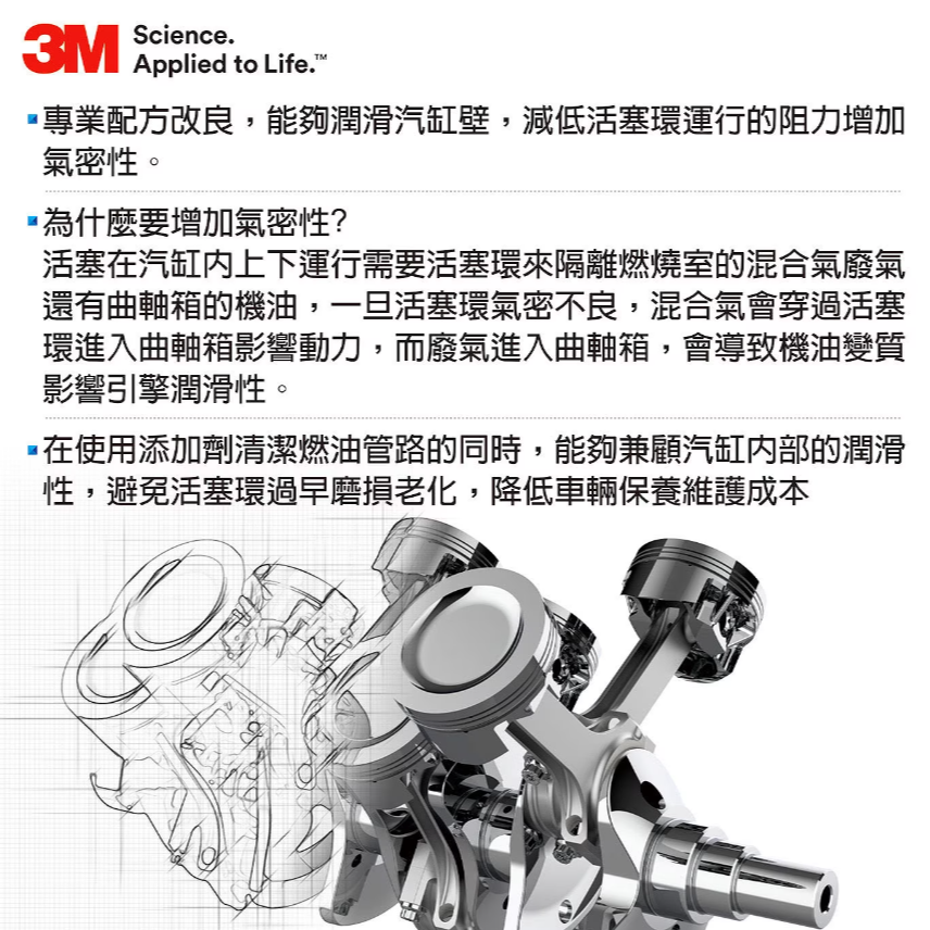 【好市多代購】3M 白金升級汽油添加劑 2入組-細節圖5