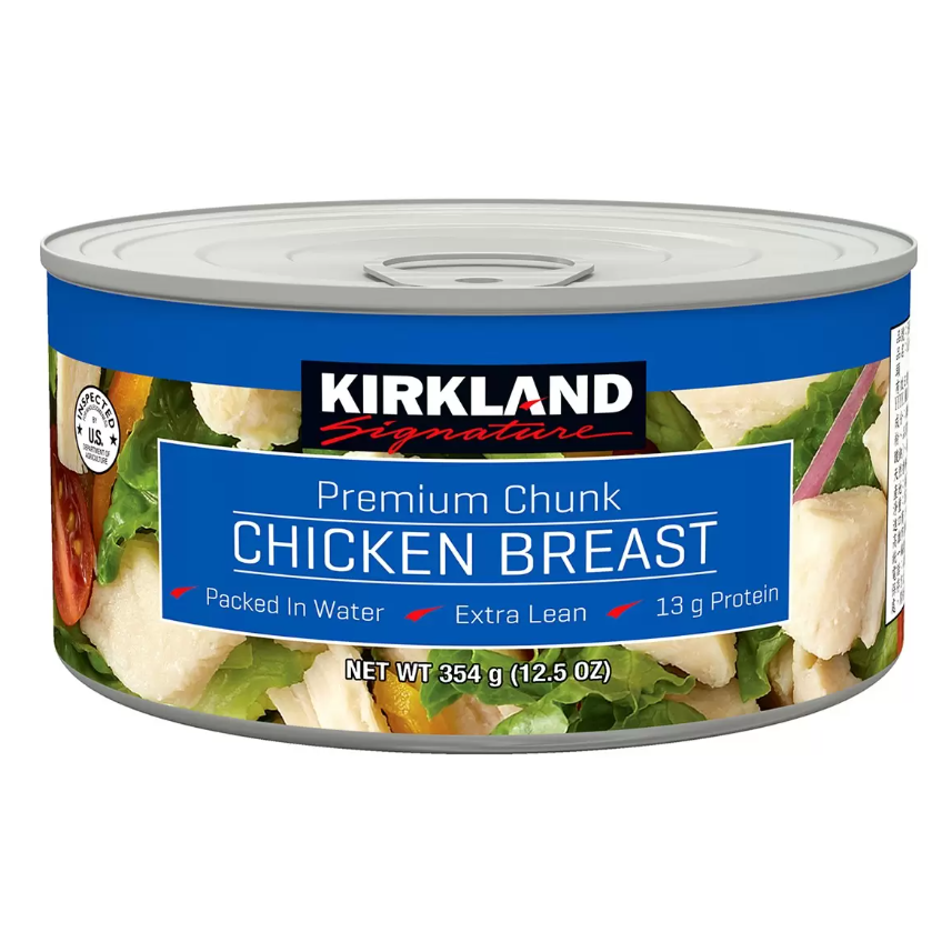 【好市多代購】Kirkland Signature 科克蘭 雞肉罐頭 354公克 X 6入-細節圖3