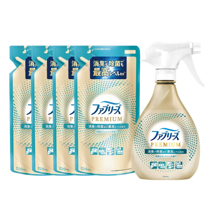 【好市多代購】風倍清 織物除菌消臭噴霧 高效除臭 370毫升 + 補充包 320毫升 X 4入-細節圖3