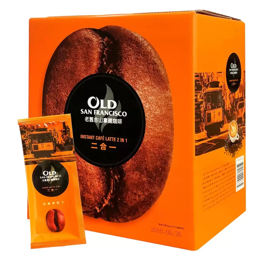 【好市多代購#限時特價】老舊金山無糖拿鐵二合一 20公克 X 125包~03/15-細節圖2