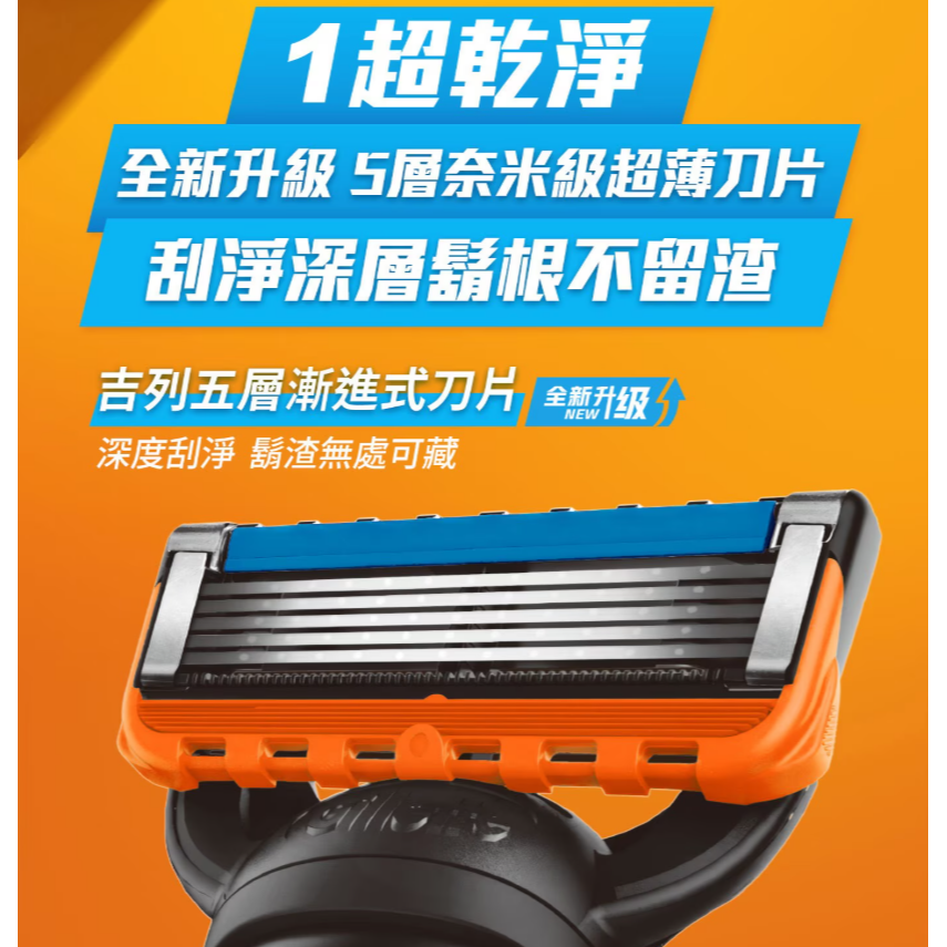 【好市多代購#限時特價】吉列 鋒隱手動刮鬍刀組 刀架 X 1 + 刀頭 X 12~08/02-細節圖3