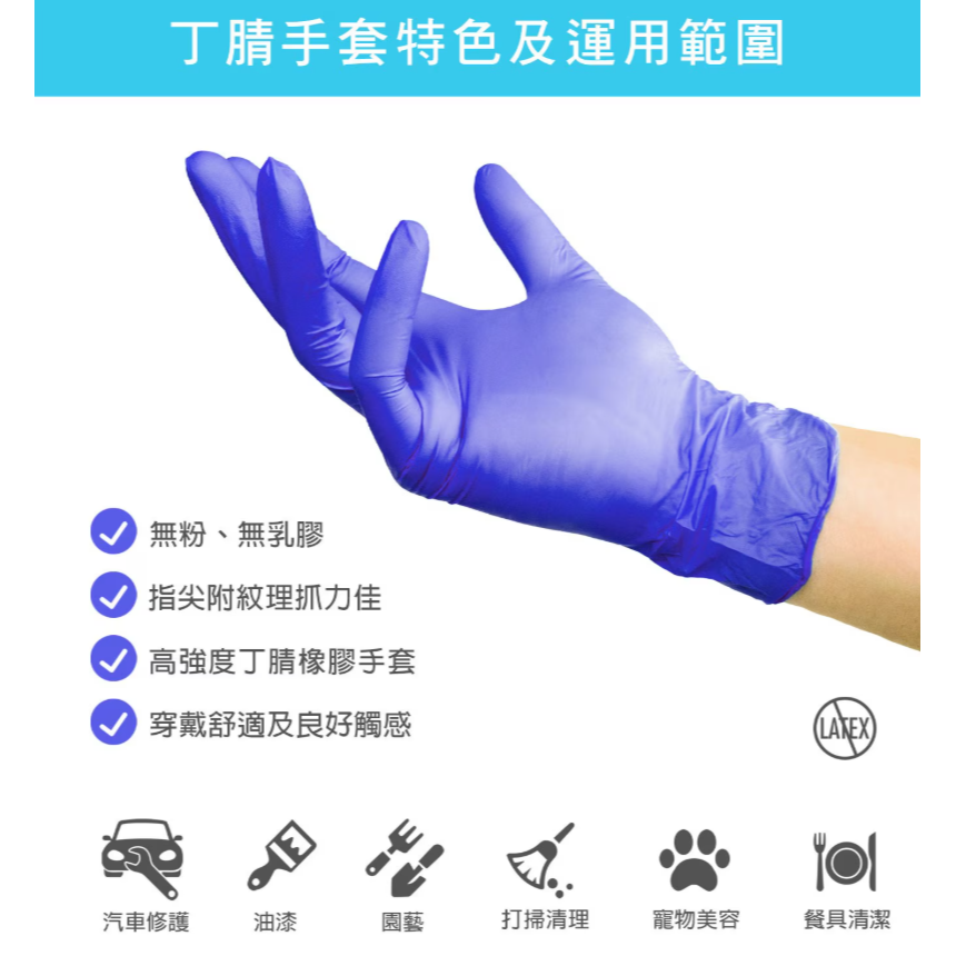 【好市多代購】麥迪康 丁腈橡膠手套 150入 X 1盒-細節圖2