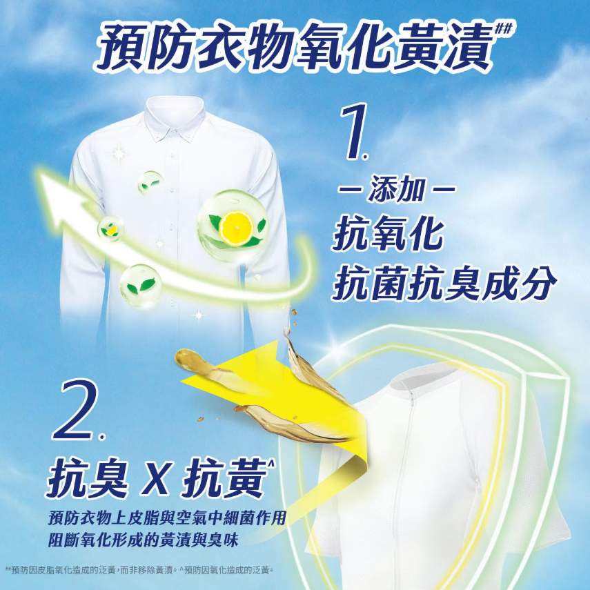 【好市多代購#限時特價】蘭諾 衣物抗黃抗菌芳香豆 柑橘香 1900毫升~05/10-細節圖6