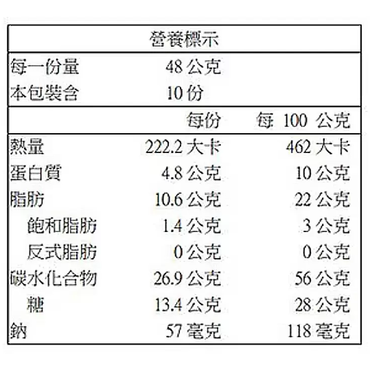 【好市多代購】翠果子 古早味手工黑芝麻糕 480公克-細節圖3