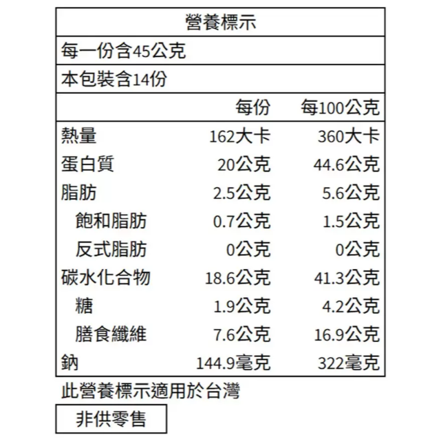 【好市多代購】LABNOSH 蛋白奶昔沖泡飲 韓式打糕風味 45公克 X 14入-細節圖2