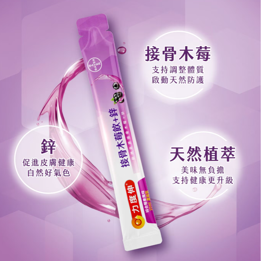 【好市多代購】Redoxon 力度伸 接骨木莓飲+鋅 30入(15入 X 2盒)-細節圖5