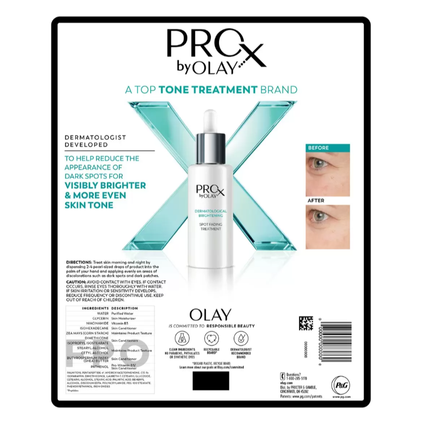 【好市多代購】OLAY ProX 亮白淡斑精華 40毫升 X 2入-細節圖2
