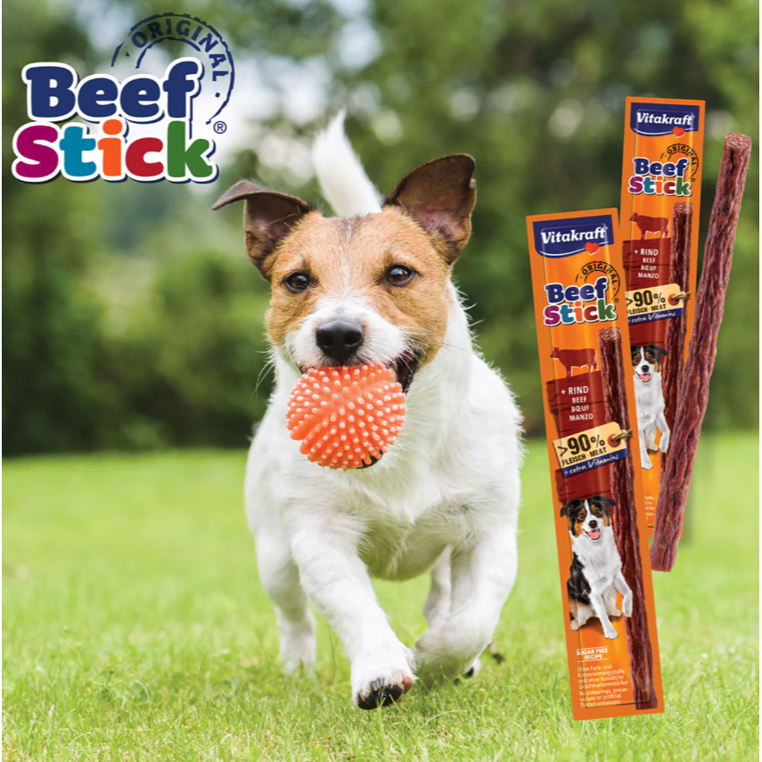 【好市多代購】Vitakraft 犬用原味牛肉條 12公克 X 50條-細節圖2