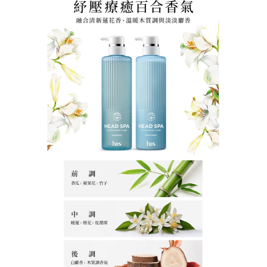 【好市多代購】海倫仙度絲Head Spa深度體驗頭皮頭髮Spa洗護組 洗髮露 435公克X1入+護髮精華435公克X1-細節圖6