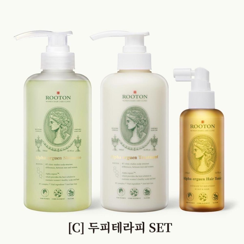韓國🇰🇷 Rooton 甦活植萃洗髮精 套組-細節圖3