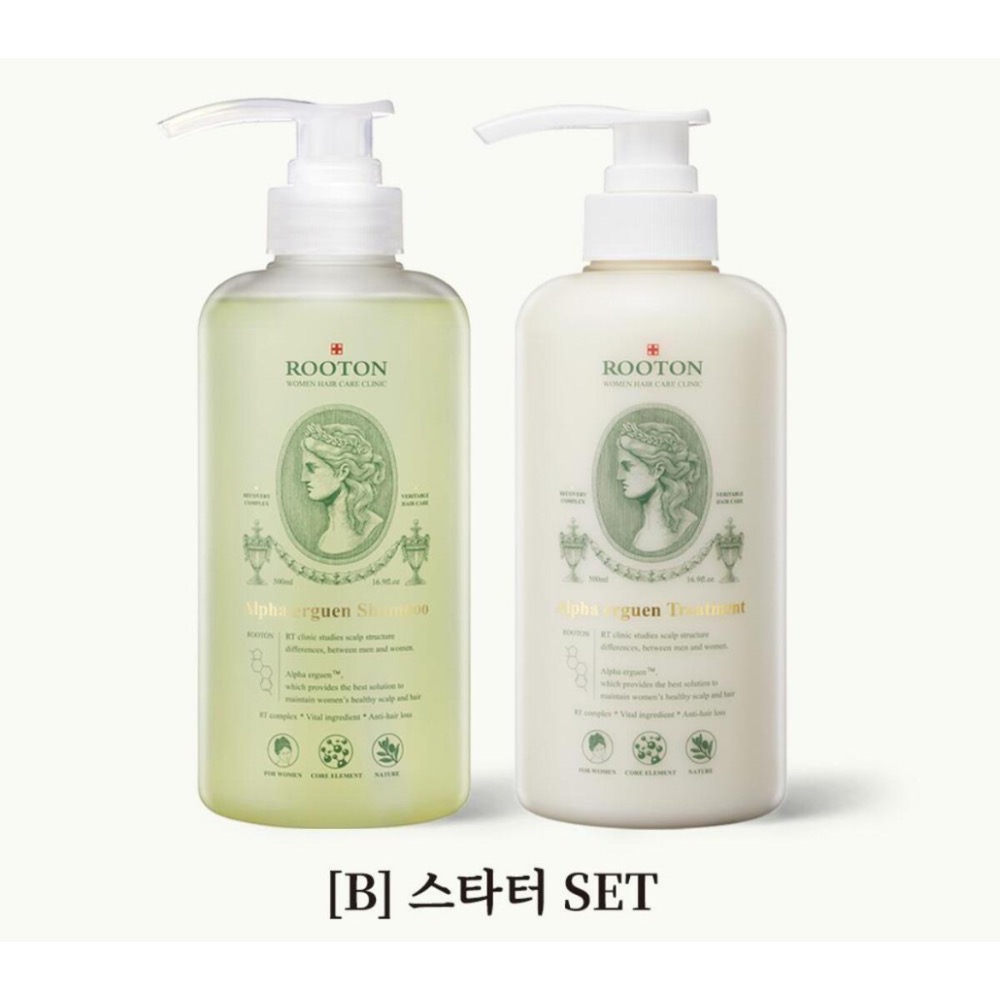 韓國🇰🇷 Rooton 甦活植萃洗髮精 套組-規格圖4