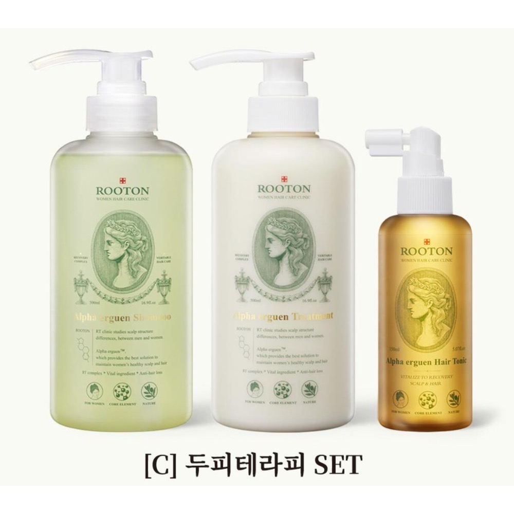 韓國🇰🇷 Rooton 甦活植萃洗髮精 套組-規格圖4
