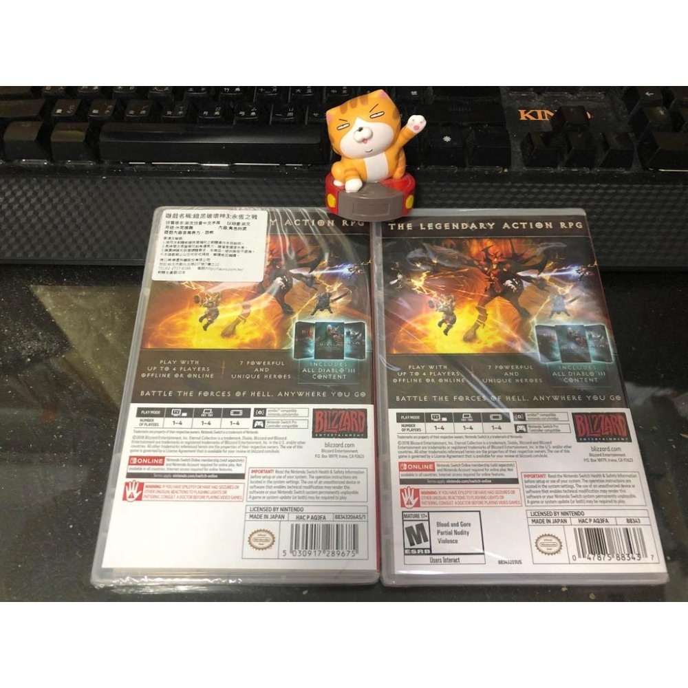 🕹【電玩小舖】🕹現貨 NS Switch 暗黑破壞神 3 永恆之戰版 更新中文 Diablo 3-細節圖2