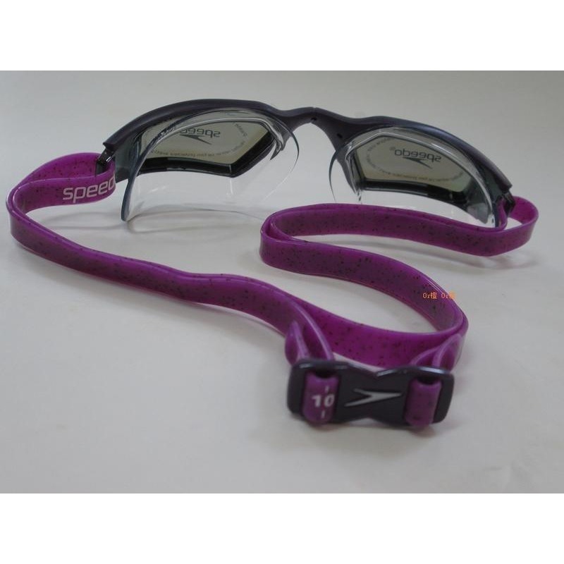 《G-mall》SPEEDO泳鏡/成人進階泳鏡 Aquapulse Max 鏡面 莓紫 熔岩紅 SD811767C730-細節圖5