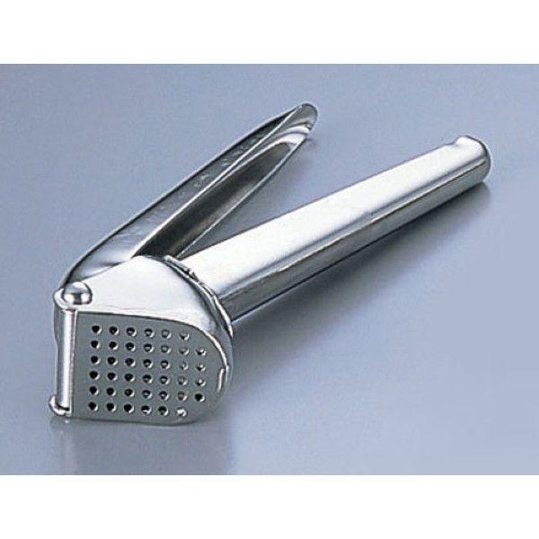 現貨★日本製 不銹鋼 壓蒜器 日本代購 絞蒜器 蒜泥 擠蒜器 擠蒜泥 壓蒜泥 大蒜料理器 拉麵-細節圖3