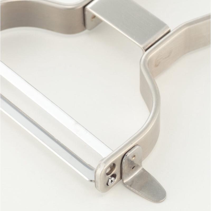 現貨★日本無印良品 削皮器 不銹鋼 刨刀 削皮刀 水果削皮 露營 野餐 無印 MUJI 日本代購-細節圖2