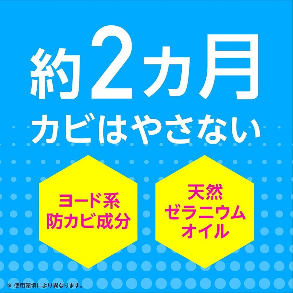 現貨★JILL日本代購★地球製藥 EARTH 洗衣機 防霉貼片 除臭貼片 防霉 抗菌 兩入 日本代購-細節圖4