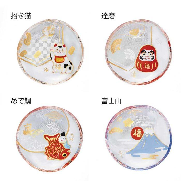 現貨★石塚硝子 ADERIA 開運小皿 mono 開運豆皿 醬料碟 小皿 小菜盤 玻璃盤 日本製-細節圖2