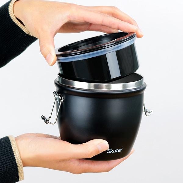 現貨★日本skater 超輕量不鏽鋼 STLBD8 保溫保冷 便當盒 800ml 增量 野餐 日本代購-細節圖6