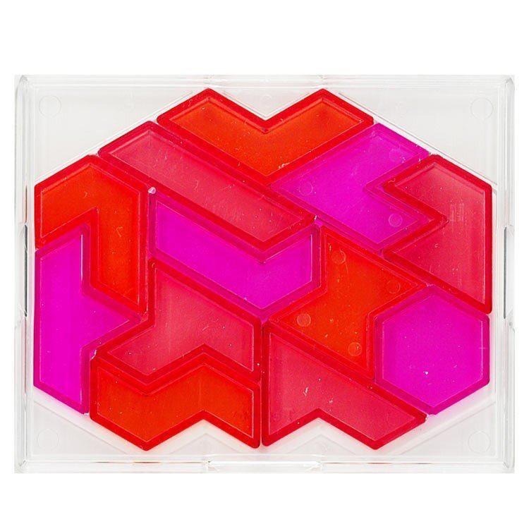 現貨★日本TENYO BRAIN BLOCK 益智拼圖 五種等級 兒童動腦 腦力 腦磚 七巧板-細節圖7