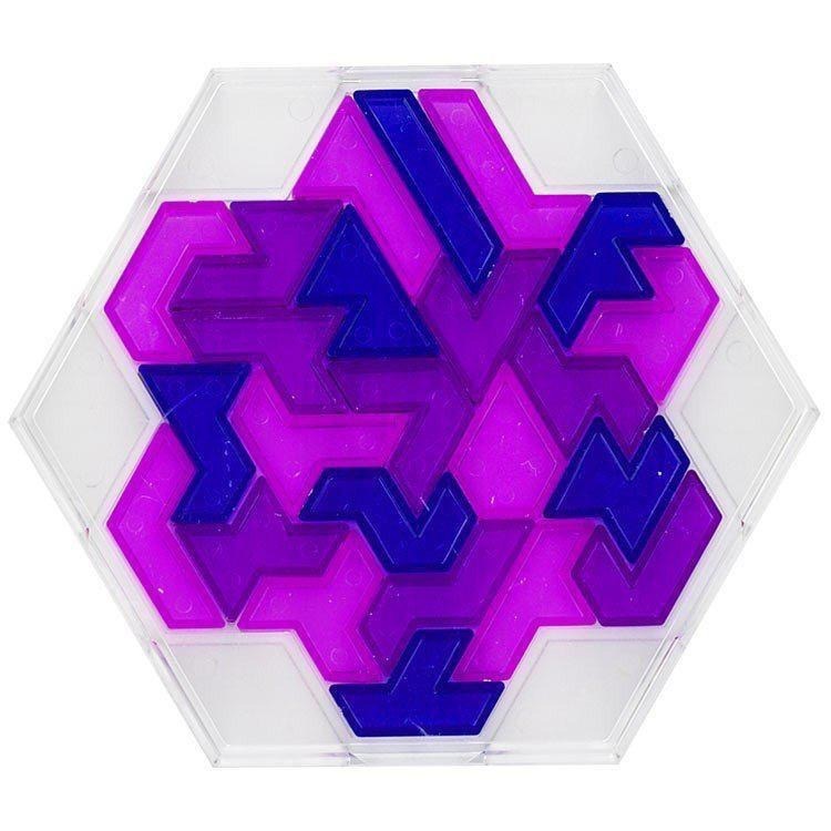 現貨★日本TENYO BRAIN BLOCK 益智拼圖 五種等級 兒童動腦 腦力 腦磚 七巧板-細節圖9