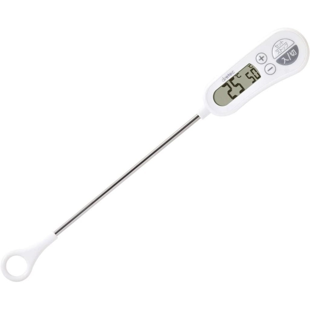現貨★日本Dretec O-263WT 食物溫度計 料理溫度計 測溫 溫度 料理 烘培 烹飪 炸物-細節圖2