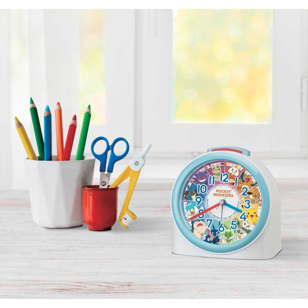 現貨★日本精工 SEIKO寶可夢 CQ426W CQ167C 鬧鐘 角落生物 Pokémon 日本鬧鐘 開學 寶可夢鬧鐘-細節圖5