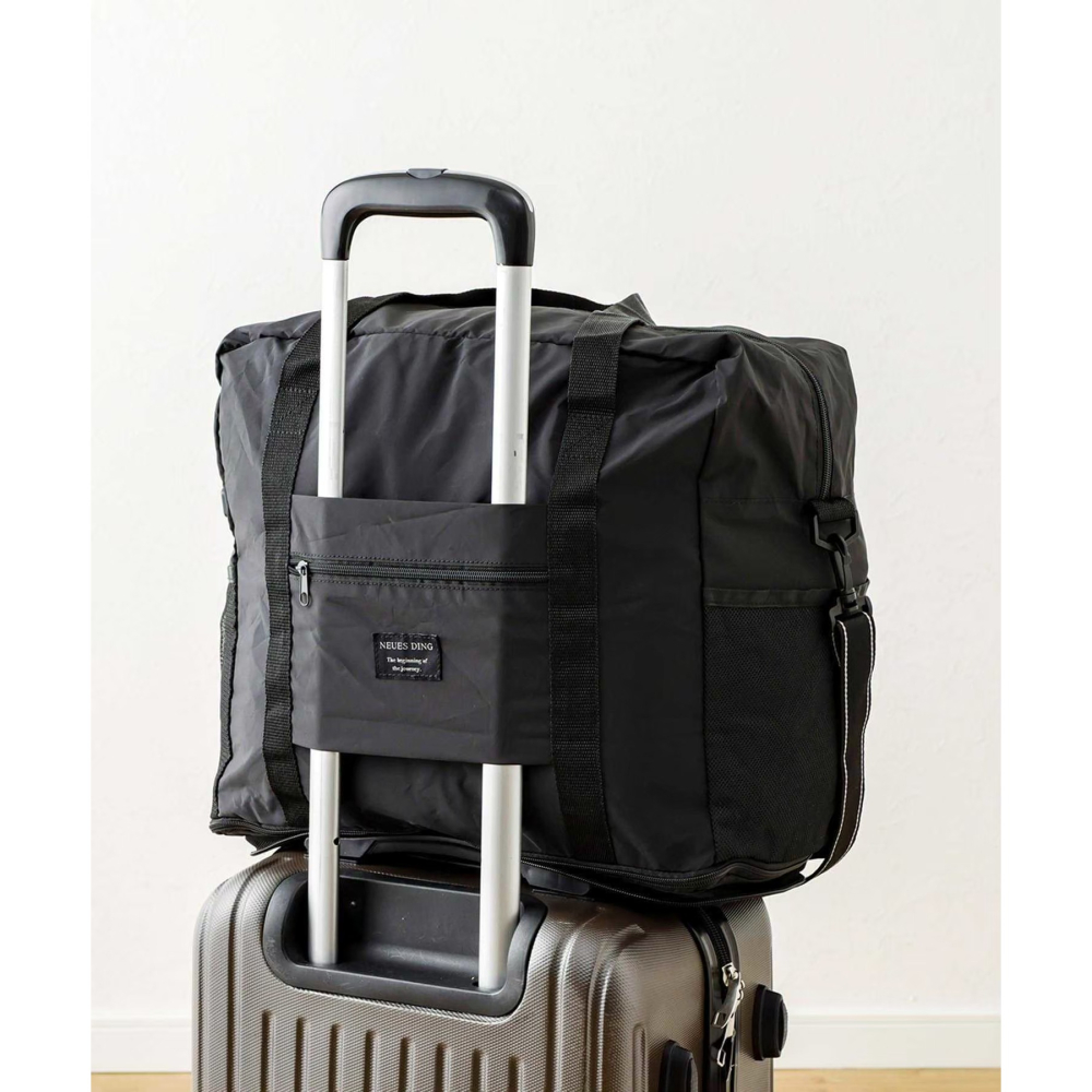 現貨★日本3coins 3WAY旅行袋 出國 行李袋 日本熱銷 旅行袋 隨身折疊包 手提行李袋-細節圖6