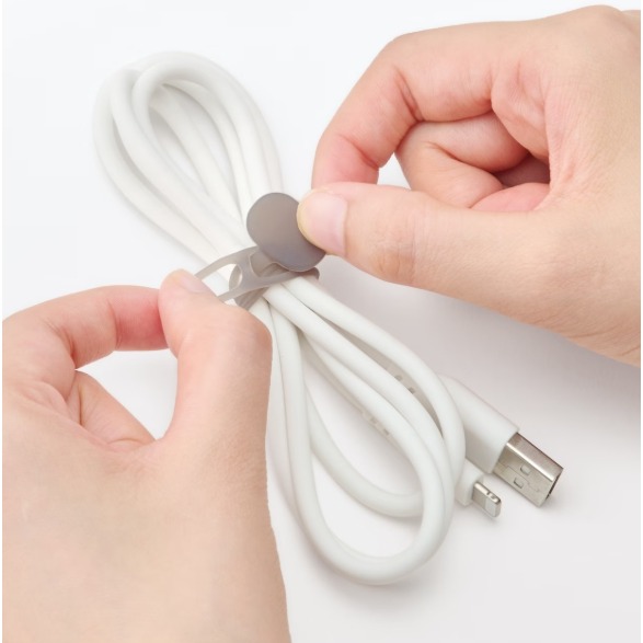 現貨★日本 MUJI 多功能矽膠束帶 多用途束帶 食物收納 橡皮筋 無印良品 日本無印限定 束帶-細節圖6