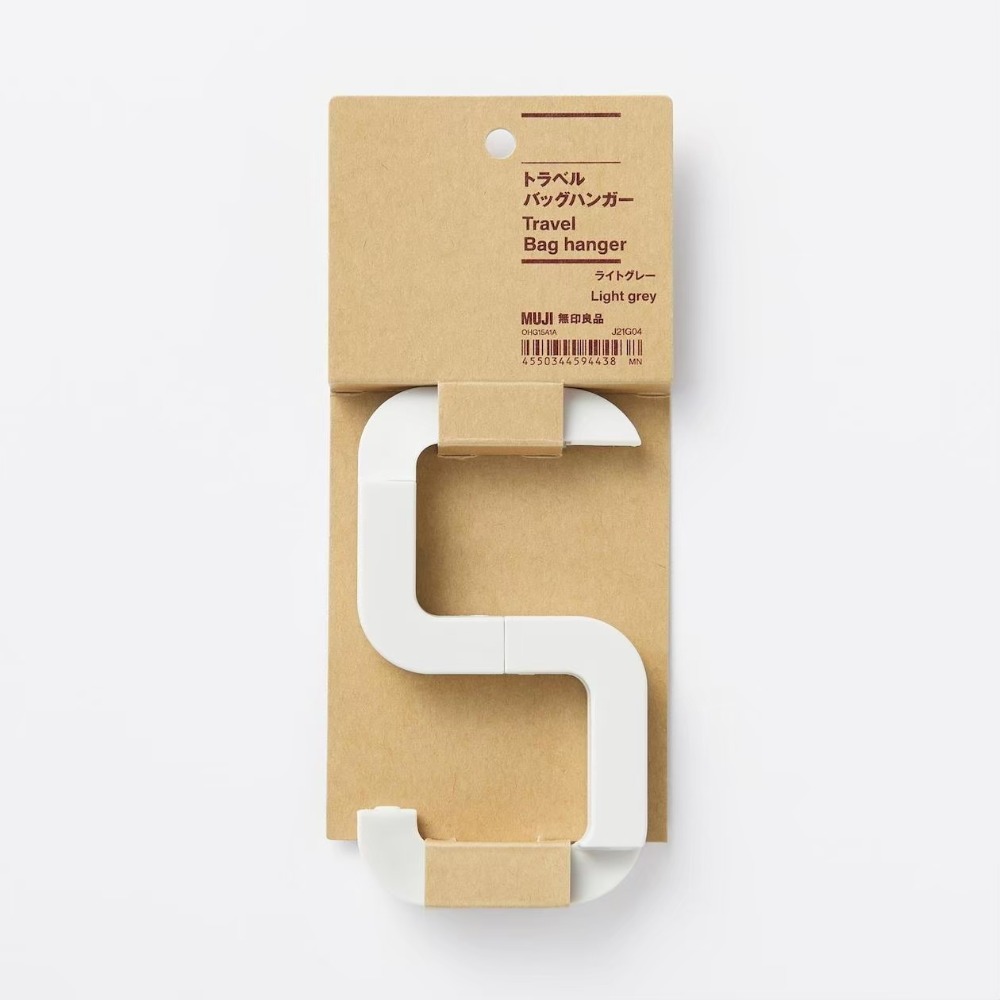 現貨★日本無印良品 MUJI 萬用掛勾 旅行用掛勾 桌邊掛勾 S字掛勾 摺疊掛勾 掛勾 隨身掛勾-規格圖11
