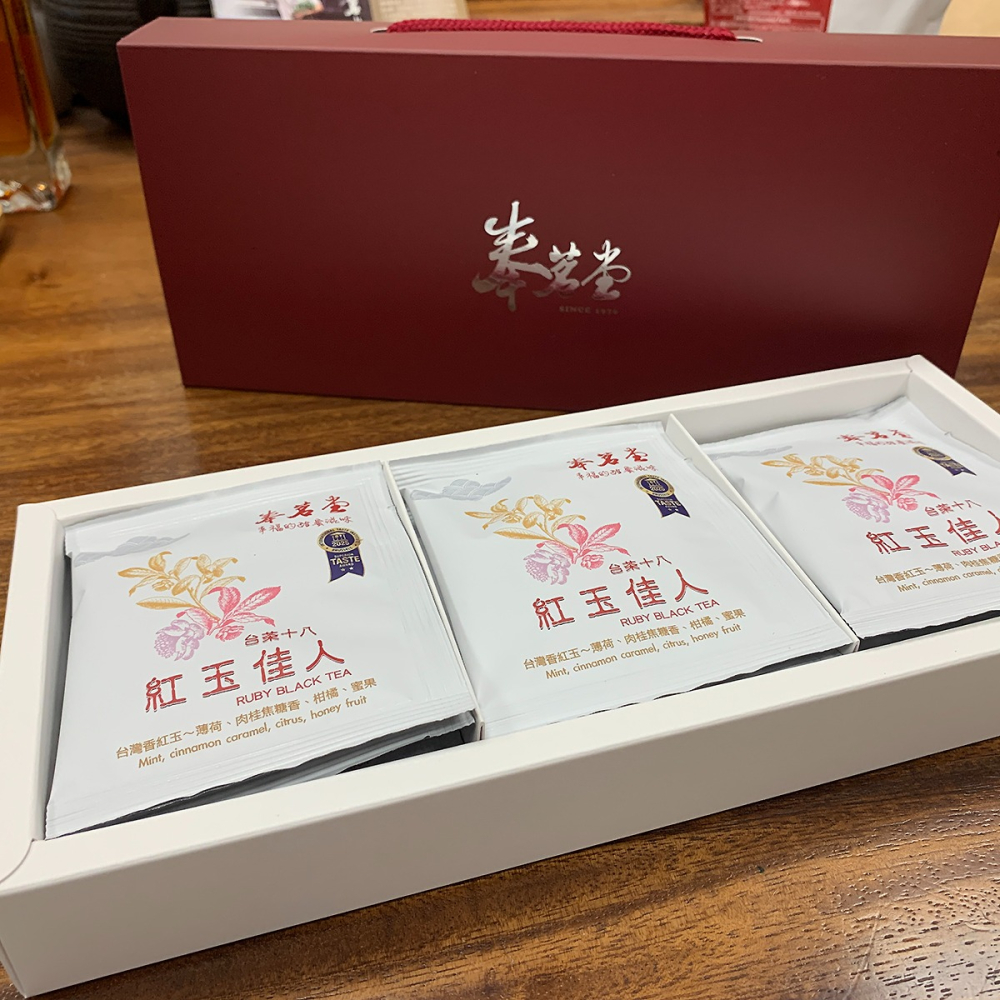 奉茗堂_-紅玉佳人（立體茶包12入）【桃園嚴選】-細節圖3