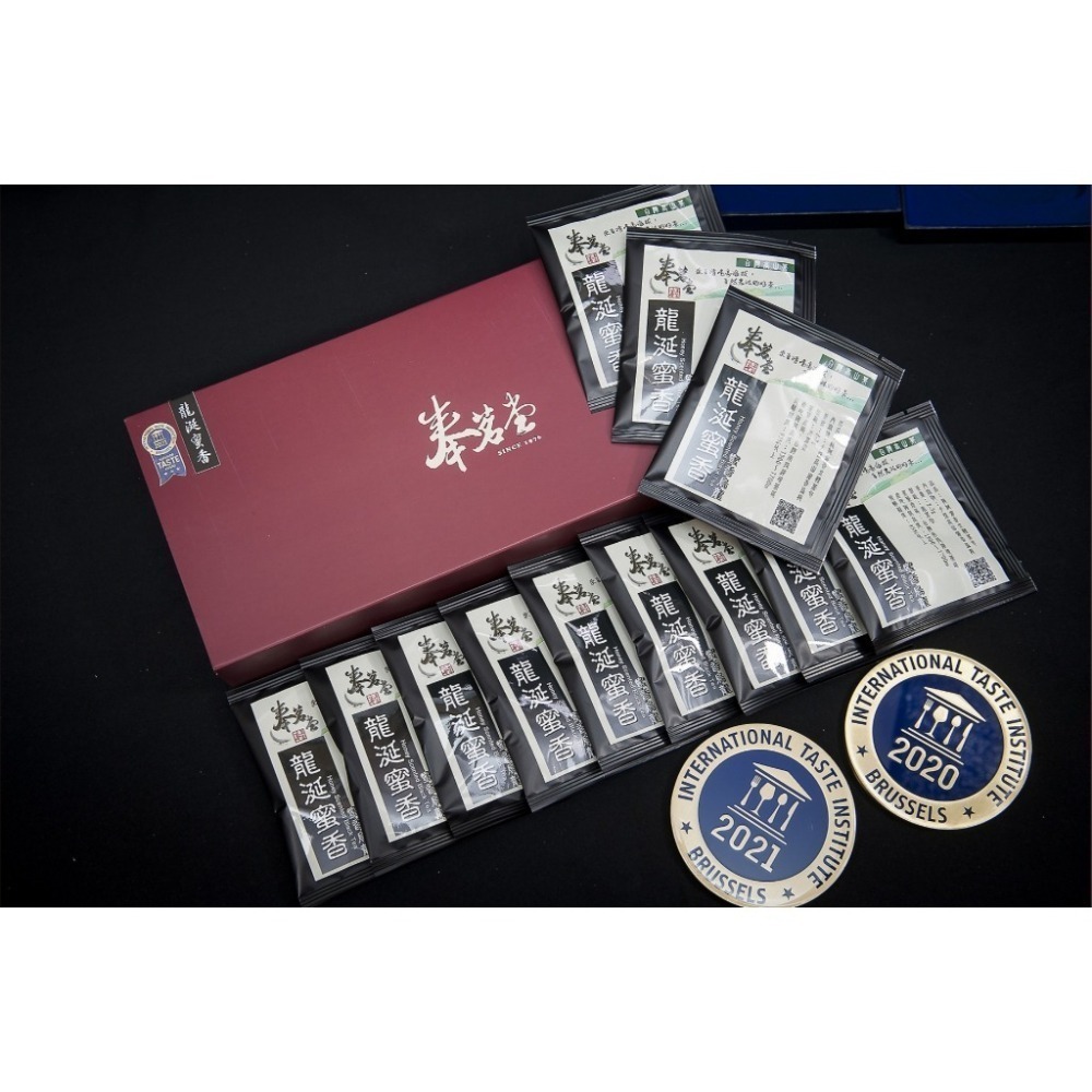 奉茗堂_『龍涎蜜香』（立體茶包12入一盒）【桃園嚴選】-細節圖2