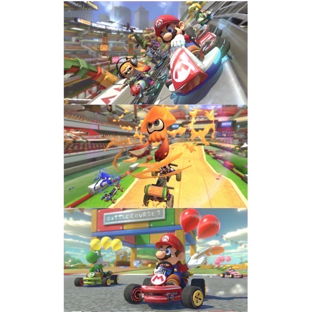【爪娃堂電玩】NS Switch 瑪利歐賽車8 豪華版R+通行證擴充票 –台灣中文版-細節圖2