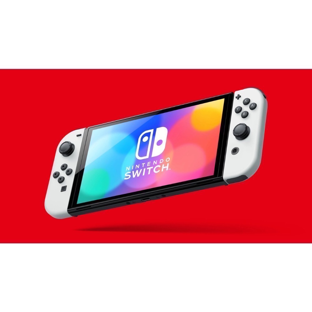 預購Nintendo Switch OLED 白色款式-全新公司貨主機+贈送螢幕保護貼（爪娃堂電玩）-細節圖7