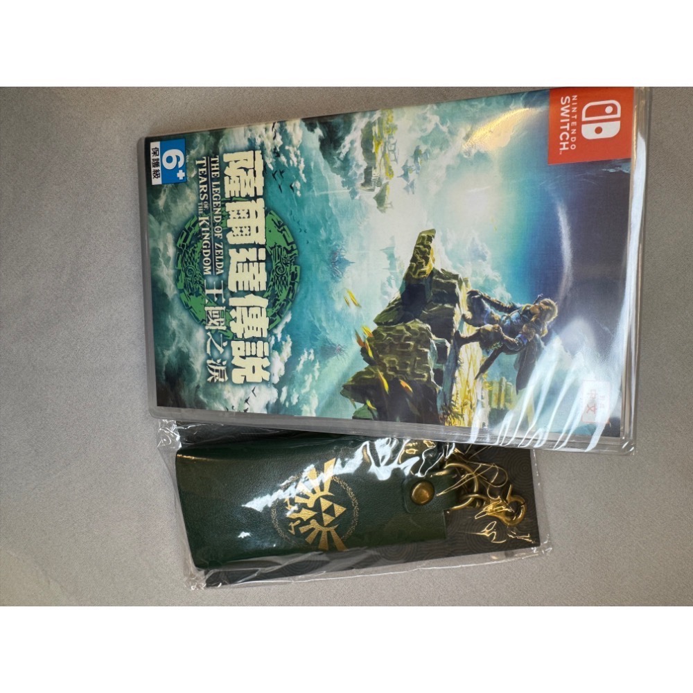 【爪娃堂電玩】NS 薩爾達傳說 王國之淚 台灣公司貨中文特典限量版-細節圖2