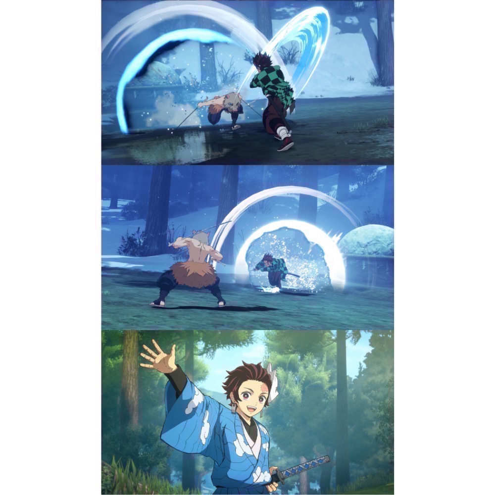 【爪娃堂電玩】NS Switch鬼滅之刃 火之神血風譚 中文版 鬼滅 無限列車篇 竈門炭治郎  全新-細節圖3