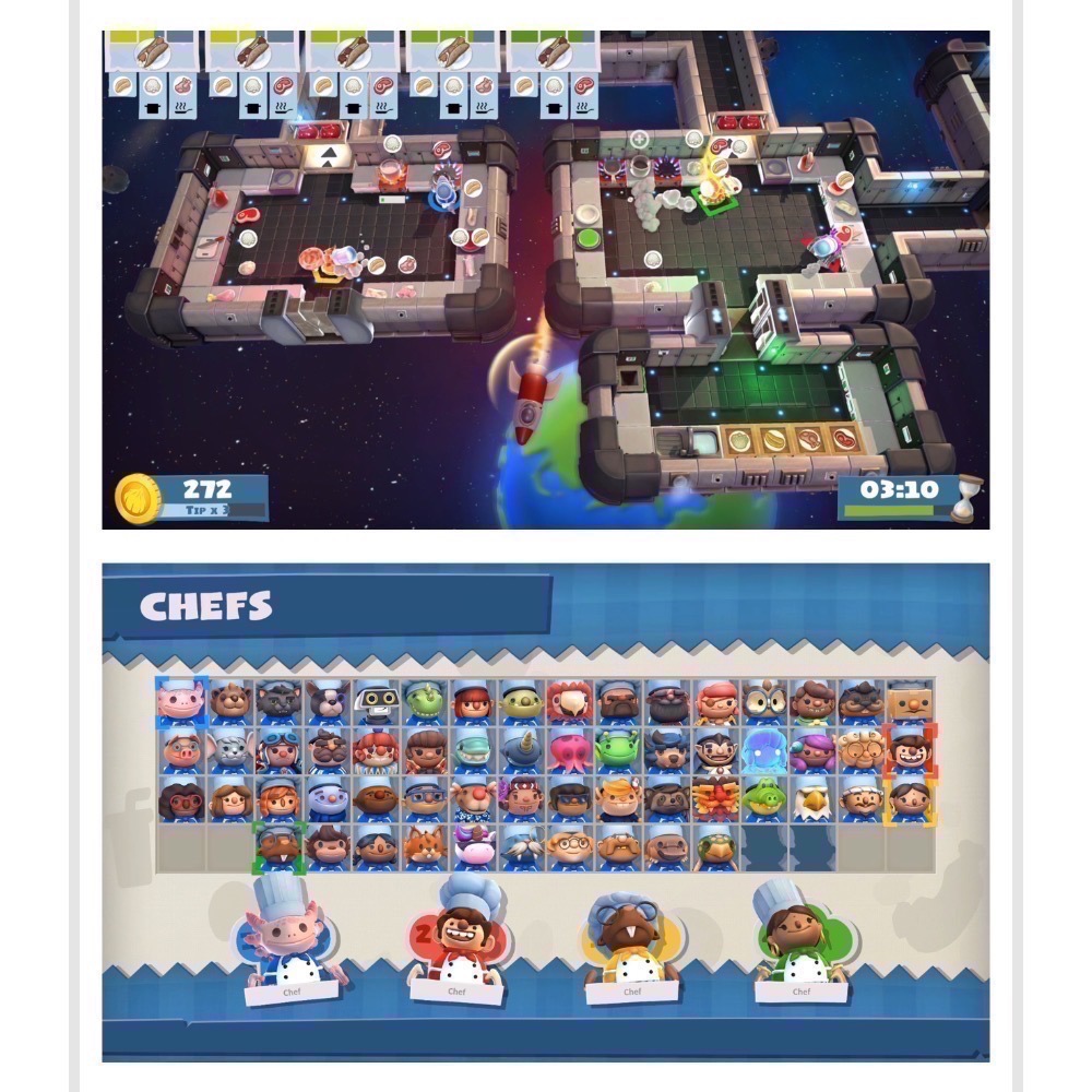 【爪娃堂電玩】NS Switch 胡鬧廚房 全都好吃 中文版  overcooked 煮過頭 完全版 煮過頭1+2-細節圖6